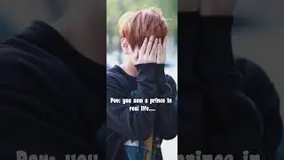 Yau saw a prince in real life...(taehyung) #BTS#V#taehyung