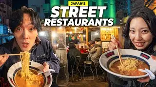 I Tried Street Food Stalls in Japan