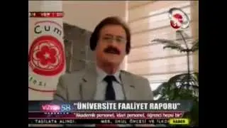 CÜ Rektörü Prof. Dr. Faruk Kocacık Çalışmaları Hakkında Açıklamalarda Bulundu