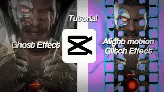 Ghost Effect + AM Glitch Effect || CapCut Tutorial || REQUESTED BY @syrup8321