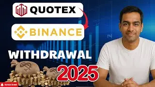 QUOTEX Money Withdrawal  Easiest Binance & CoinDCX Method 2025 Update