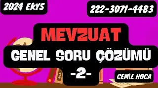 2024 MEVZUAT SORU ÇÖZÜMÜ (222-3071-4483)