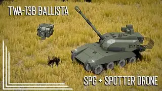 Space Engineers - SPG + Spotter tests