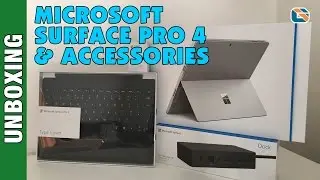 Microsoft Surface Pro 4 & Keyboard & Surface Dock Unboxing & First Look