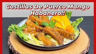 Costillas de puerco en salsa de MANGO y HABANERO