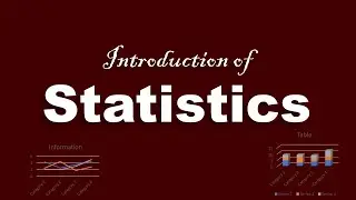 What is statistics? Introduction of Statistics। Statistics