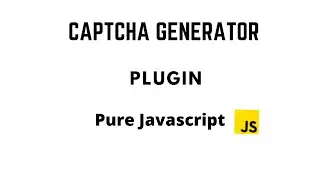 captcha generator | random code generator plugins in pure Javascript
