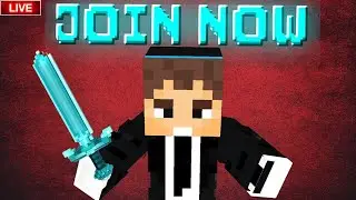 MINECRAFT LIVE PVP EVENT || PUBLIC SMP LIVE | JAVA + PE | 24/7 | FREE TO JOIN