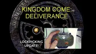 Kingdom Come Deliverance: Lockpicking Guide in 90 seconds(slo-mo demo at end!!)