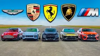 【ドラッグレース！】究極のスーパーSUV対決