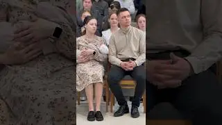 Благословение детей. Церковь г. Барнаул 