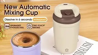 Self Magnetic Stirring Mug for ☕️