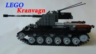 LEGO Kranvagn [Lego Tank MOC] (reuploaded)
