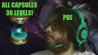 GEMSTONES just for leveling up?! | 30 Levels of Capsules | PBE