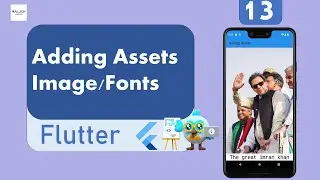 Flutter How to add image | Adding assets on flutter app | Flutter course for beginners 2023