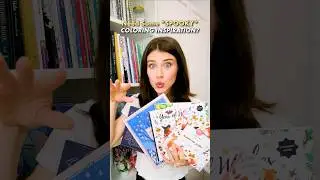 Spooky Season COLORING INSPIRATION 👻 (From My Completed Pages!)