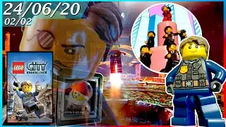 COMPLETING LEGO CITY!! - LEGO CITY UNDERCOVER | No Mic (24/06/20) (2/2)