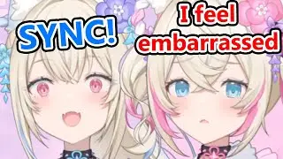 Mococo has had enough of Fuwawa synching with her