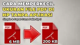 Cara Memperkecil Ukuran File Pdf di Hp Android Tanpa Aplikasi Tambahan