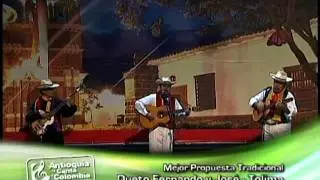 Dueto Fernando y José Antioquia le Canta a Colombia
