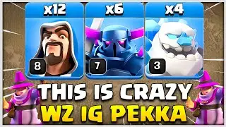 This Is Crazy | Th11 Wizard + Ice Golem + Pekka Attack