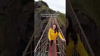 Would you dare to cross?! #ireland #adventure #travel #northernireland #travelblogger