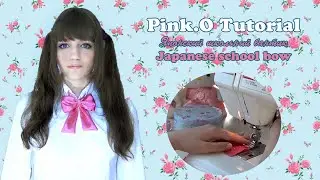 DIY Японский школьный бантик / Japanese school bow tie - Kogyaru