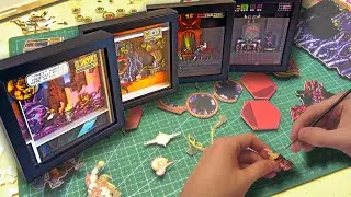 Turning 2D game scene into beautiful 3D diorama fanart / DIY tutorial