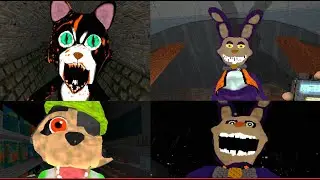 Bucky's Grounds ALL JUMPSCARES HD 4K 60FPS