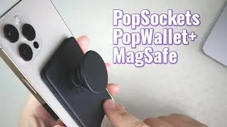 PopSockets PopWallet+ MagSafe Card Wallet for the iPhone 12/13 Pro and Max
