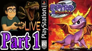 Mista Vidz LIVE - Spyro 2: Ripto's Rage! (PS1) Part 1 with @JoeyJ0J0