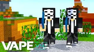 Lag Ranging Cheaters VS Vape V4 (Hypixel Bedwars)