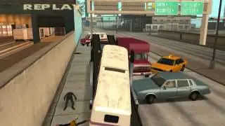 GTA San Andreas truck back flip
