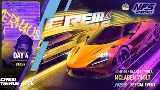 Crew Trials: Powerhaus  Day 4 FRANK 🏁 2020 McLaren 765LT | NFS No Limits