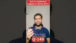 How to implement Logging in Spring Boot? 