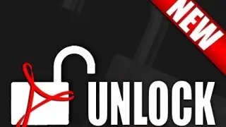 How to unlock or unsecure secured pdf file -simplest trick