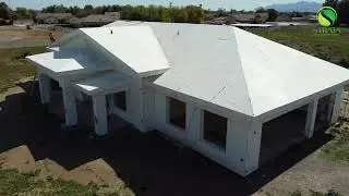 SABS Arizona Houses in Foam Framing Process