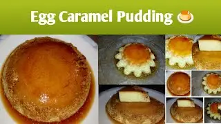 Egg Caramel Pudding 🍮||Caramel custard||Easy Custard pudding||Caramel pudding recipe