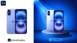 Creative Product Manipulation in Photoshop | iPhone 16
