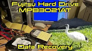 Fujitsu Hard Drive MPB3021AT - Attempted Data Recovery