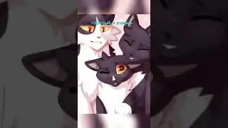 (коты-воители) ячмень и Горелый друзья