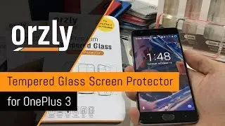 Orzly - OnePlus 3/3T 2.5D Tempered Glass Screen Protector VERSION 2