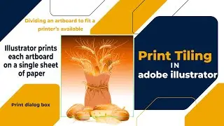 Print Tiling in Adobe Illustrator: Divide and Print Large Artwork