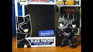 Walmart Exclusive - Black Panther Funko Pop! - Unboxing
