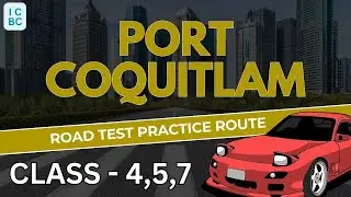 ICBC Port Coquitlam Practice Road Test | Demo, Class 5 #britishcolumbia