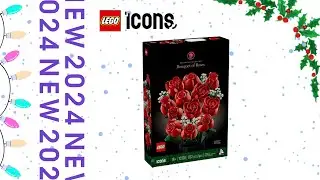 LEGO Icons 2024 New Set | Bouquet of Roses