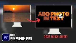 How to Add Video Inside Text in Premiere Pro (2025 Ultimate Guide!)