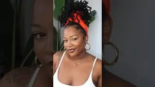 Easy Headwrap Style for Locs #locstyles #locs #headwrapstyles #headwraptutorial