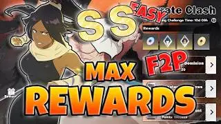 F2P EASY SS MAX REWARDS IN DESPERATE CLASH EVENT | Bleach Soul Resonance