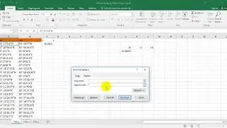 How to convert degrees/minutes/seconds to decimal Degrees in Excel